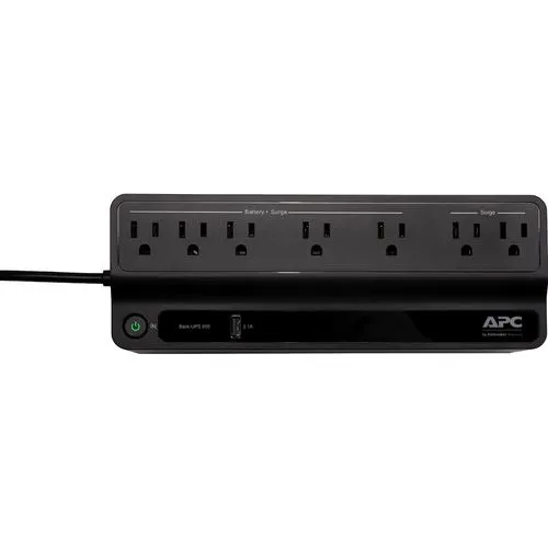 APC APC UPS Battery Backup, 650VA 360W Uninterruptible Power Supply, Black