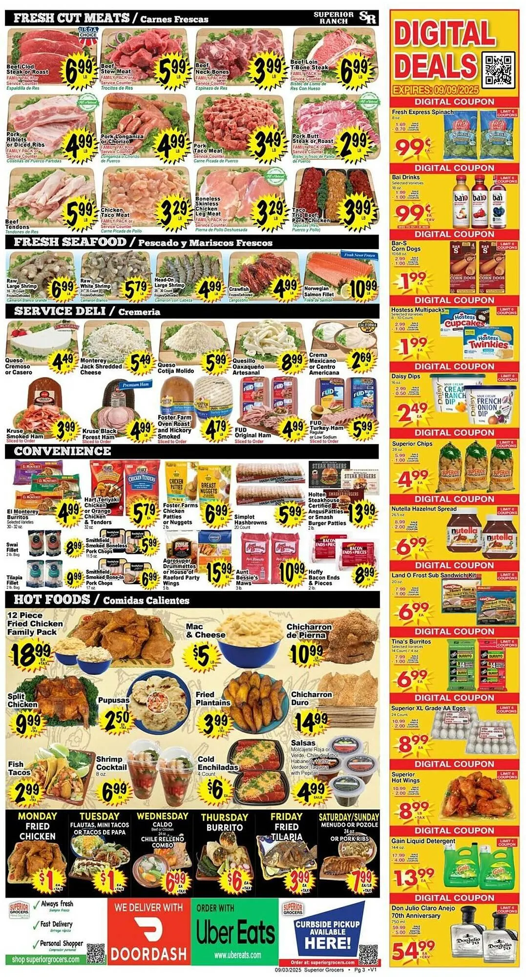 Weekly ad Superior Grocers weekly ad from September 3 to September 10 2025 - Page 3