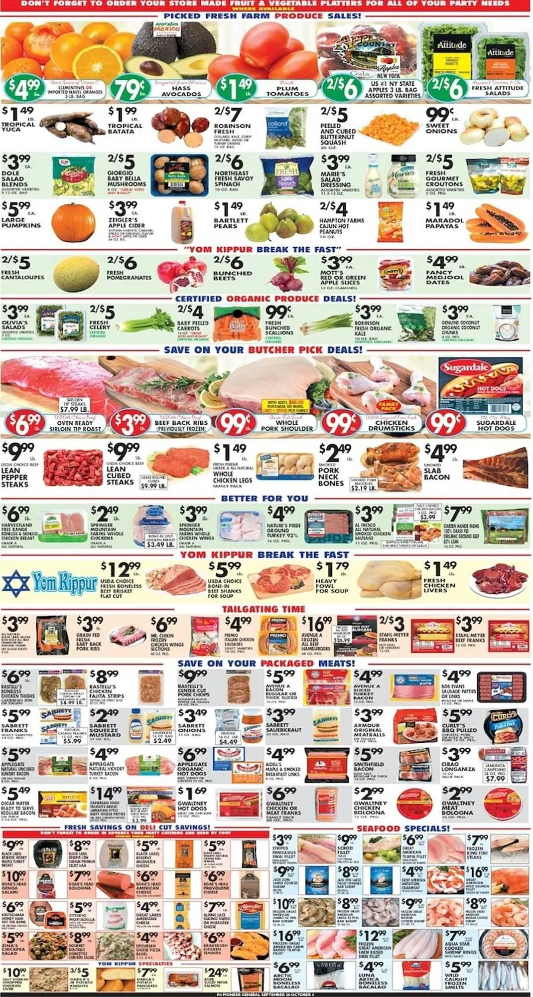 Weekly ad Pioneer Supermarkets weekly ad from September 28 to October 4 2025 - Page 4
