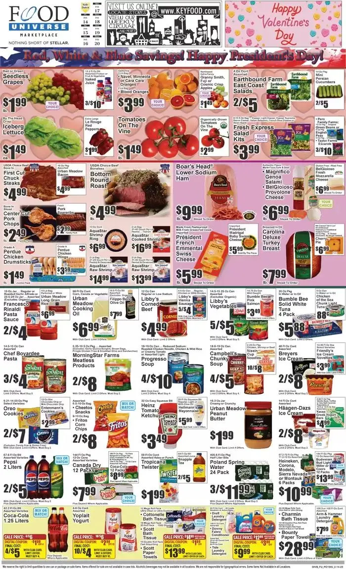 Weekly ad New offers to discover from February 14 to February 20 2025 - Page 1