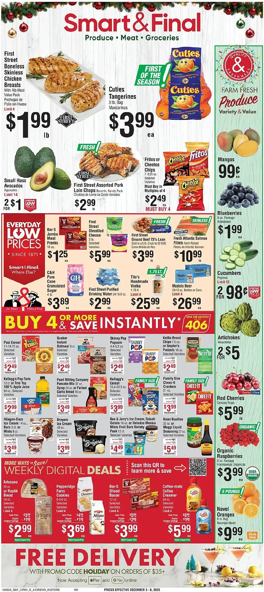 Weekly ad Smart & Final weekly ad from December 3 to December 9 2025 - Page 1