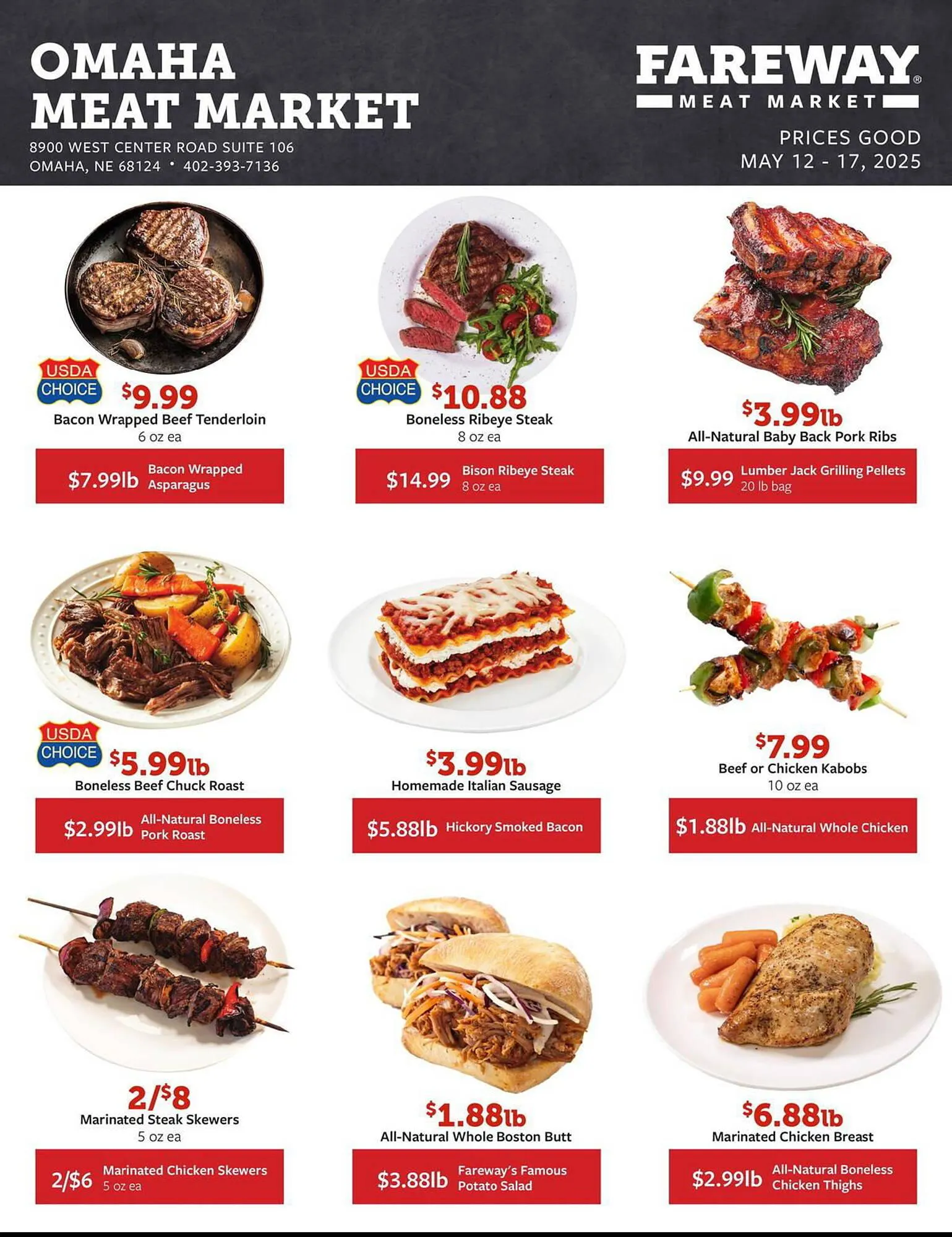 Weekly ad Fareway Weekly Ad from May 12 to May 17 2025 - Page 1