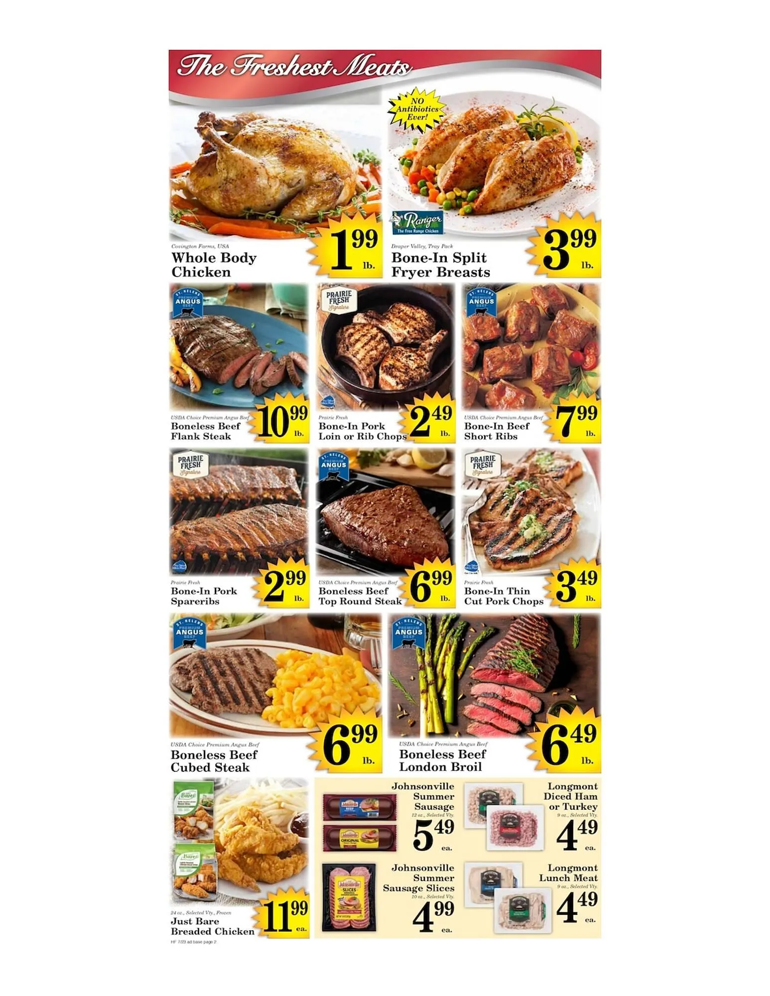 Weekly ad Harvest Foods ad from July 23 to July 29 2025 - Page 2
