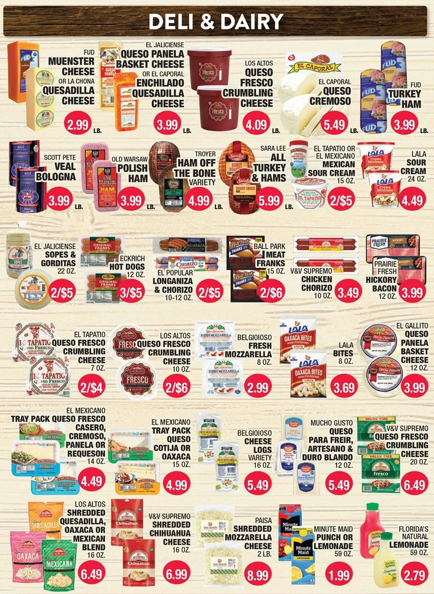 Weekly ad Carnicerias Jimenez weekly ad from April 10 to April 16 2026 - Page 1