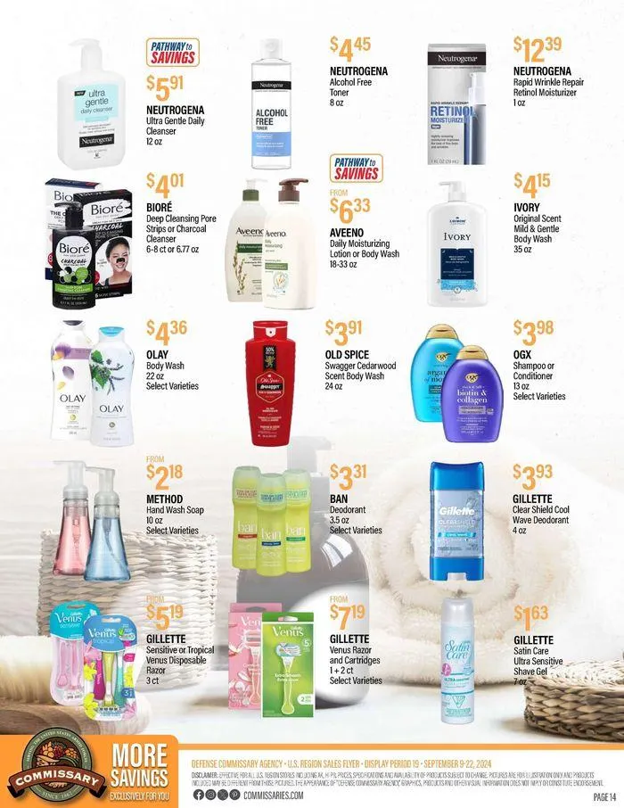 Weekly ad Flyer Commissary from September 9 to September 22 2024 - Page 14