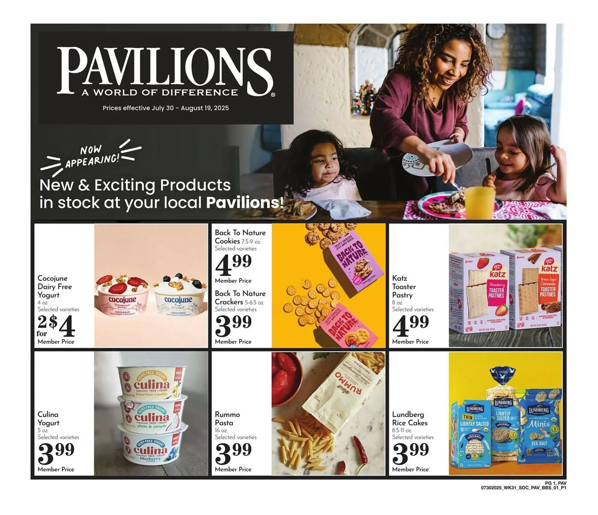 Pavilions Weekly Ad - 1