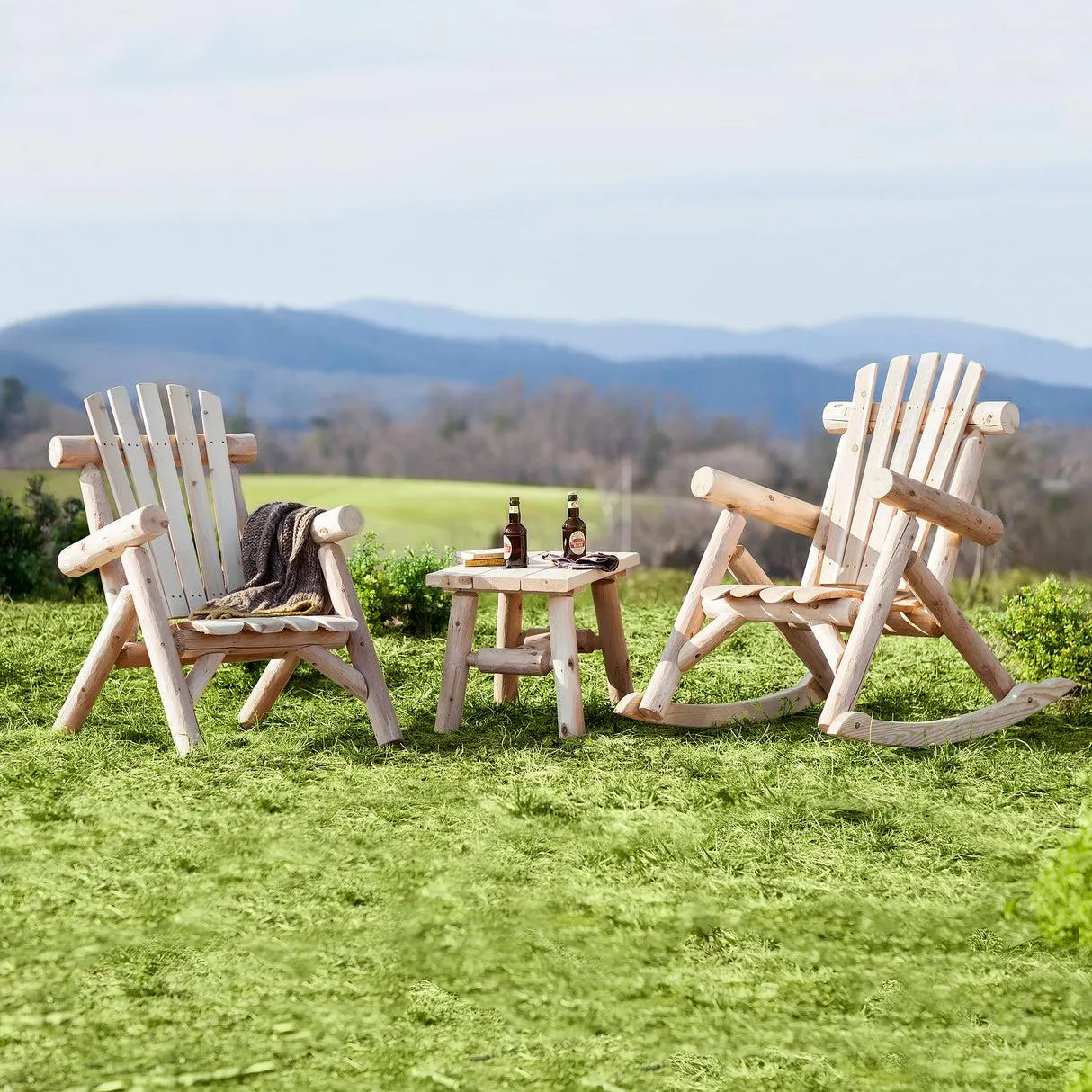 Northern White Cedar Outdoor Lounge Chair