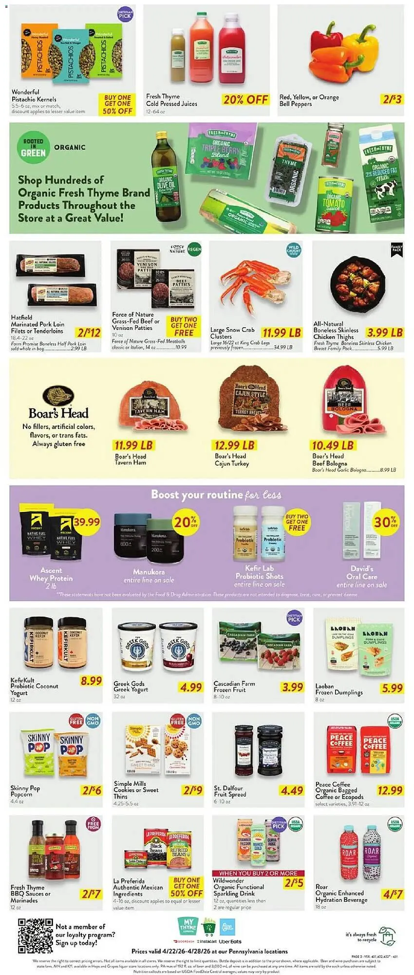 Weekly ad Fresh Thyme weekly ad from April 22 to April 29 2026 - Page 4