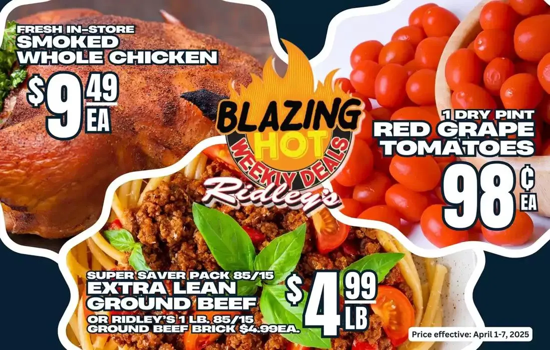 Weekly ad Ridley's Family Markets weekly ad from April 1 to April 7 2025 - Page 4