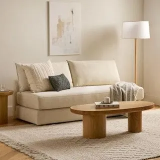 Braam 75" Sofa Bed - Vintage White