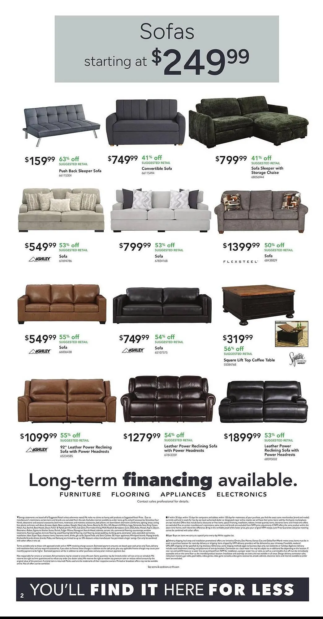 Weekly ad Nebraska Furniture Mart weekly ad from December 31 to January 6 2026 - Page 2