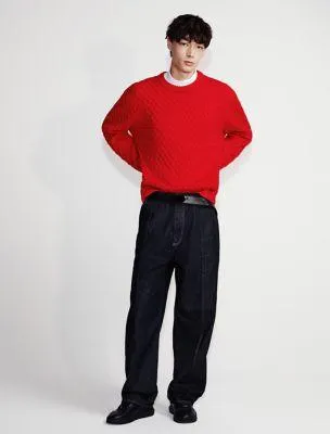 Merino Wool Crewneck Sweater