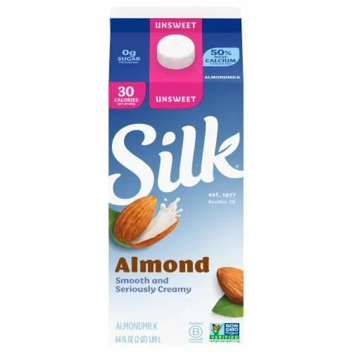 Silk® Unsweetened Almond Milk