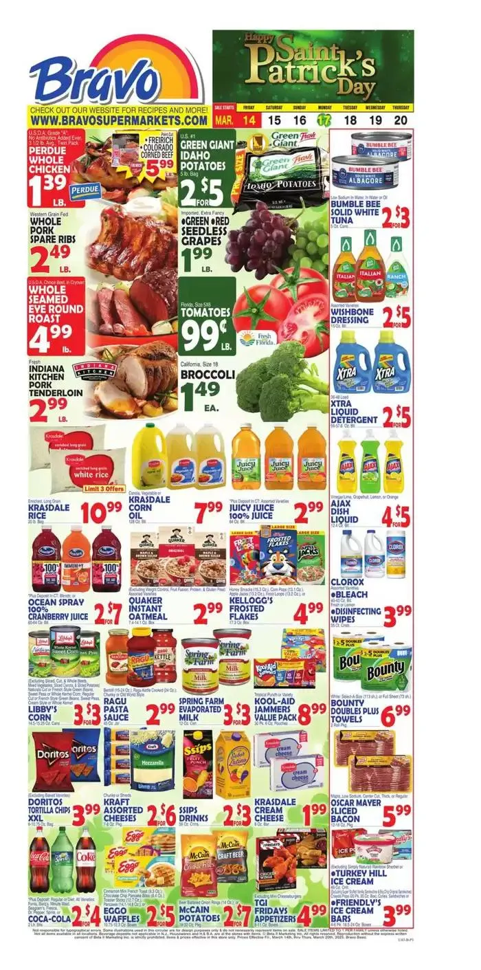 Weekly ad Top offers for smart savers from March 14 to March 20 2025 - Page 1