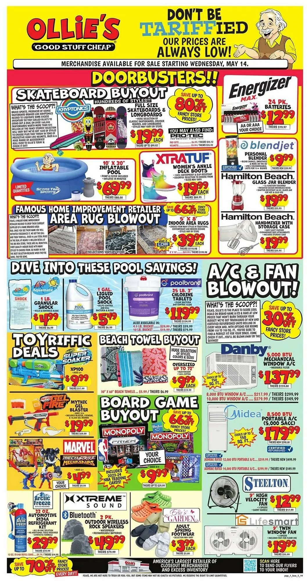 Weekly ad Ollie's Weekly Ad from May 14 to May 21 2025 - Page 1