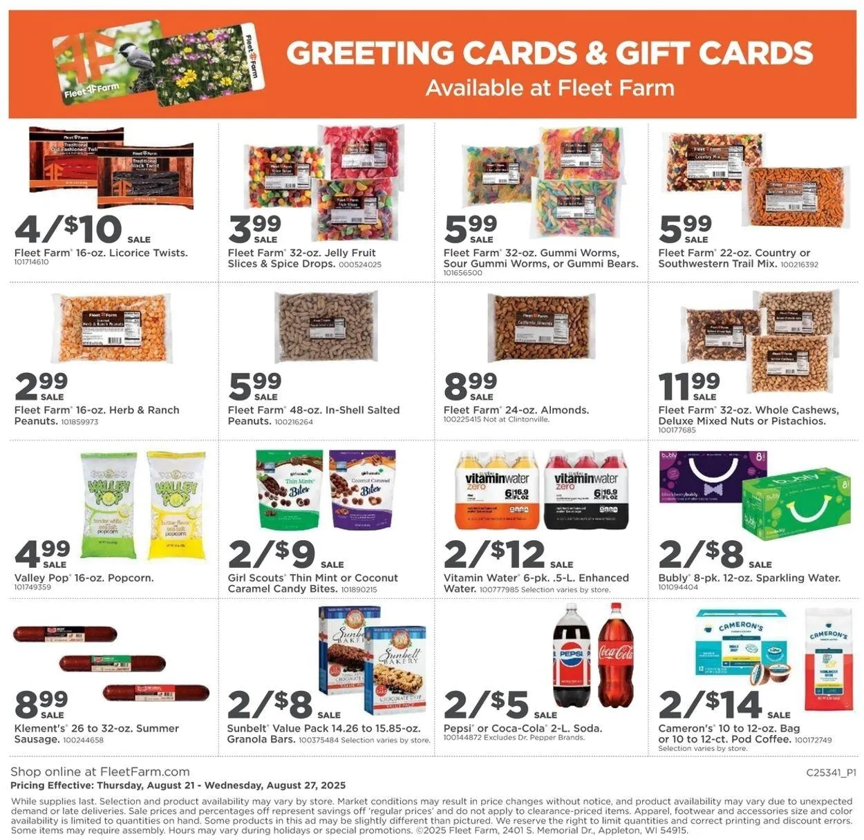 Weekly ad Mills Fleet Farm from August 21 to August 27 2025 - Page 21