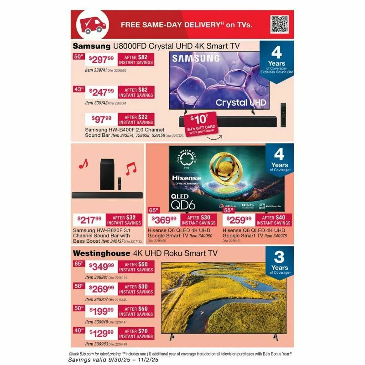 Weekly ad BJ's from October 2 to October 16 2025 - Page 29