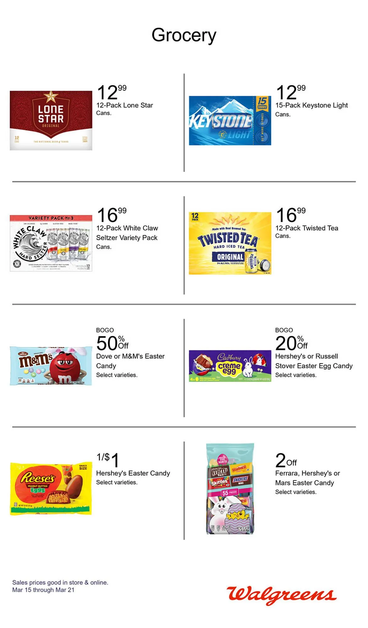 Weekly promotion Walgreens weekly ad spanning from March 15 to March 21 2026 - Page 49 for Catalogue 365