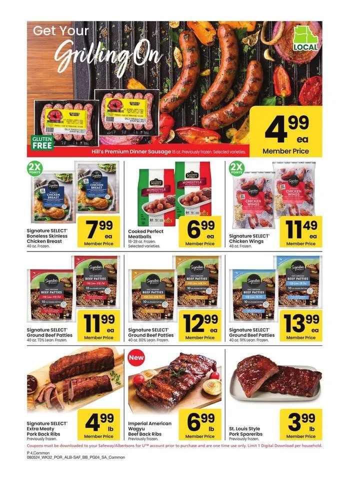 Weekly ad Albertsons - Portland - BBS from August 5 to September 8 2024 - Page 4