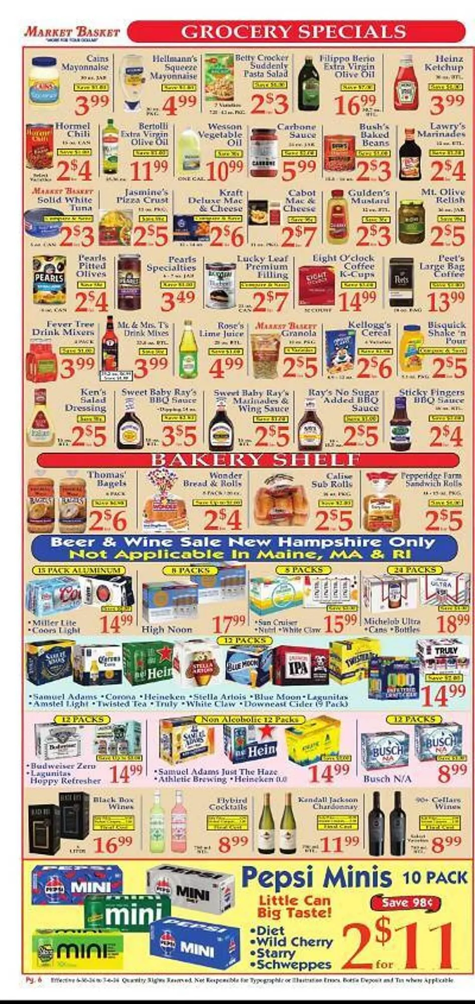 Weekly ad Market Basket Weekly Ad from June 30 to July 6 2024 - Page 6