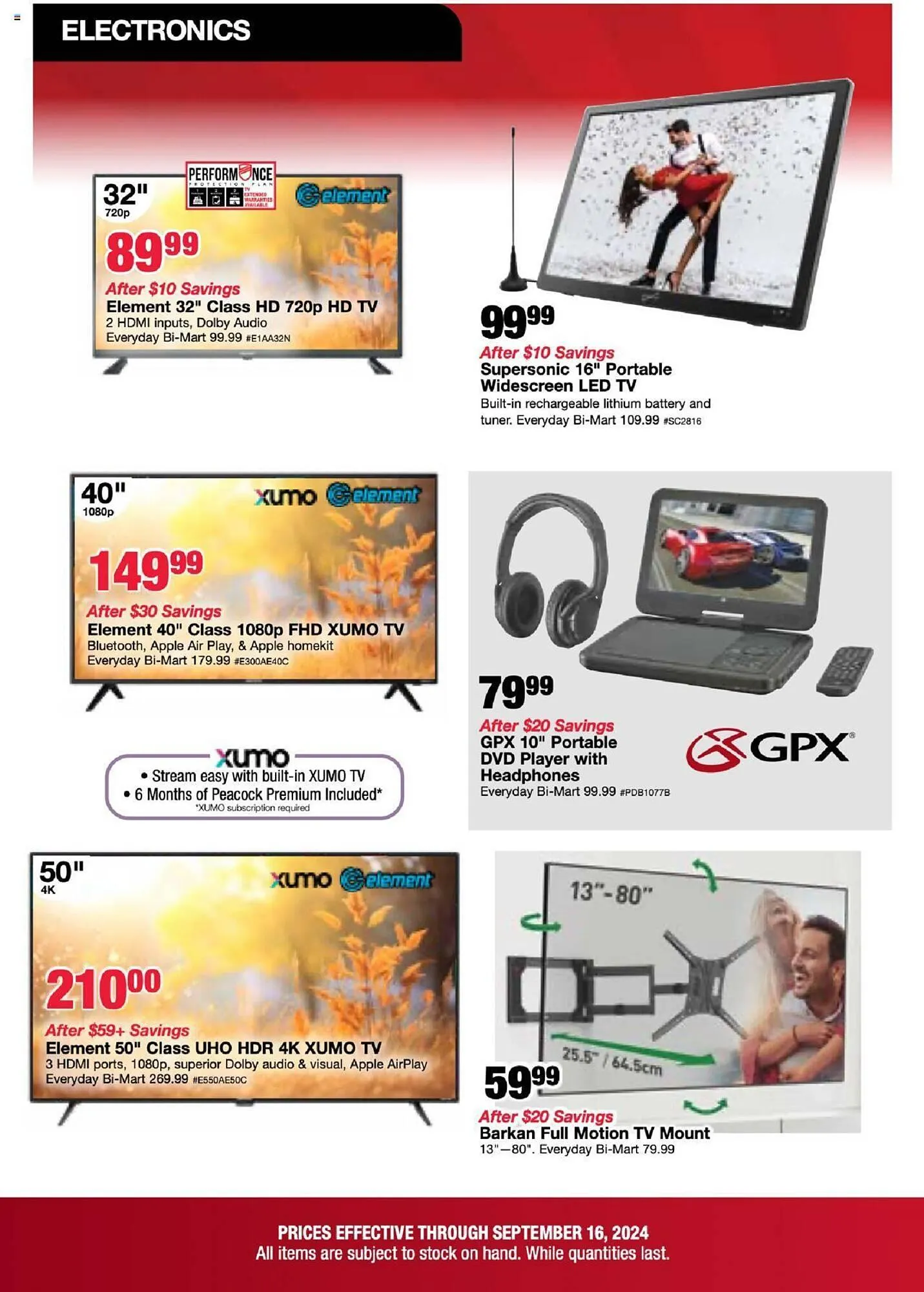 Weekly ad Bi-Mart Weekly Ad from September 10 to September 16 2024 - Page 16