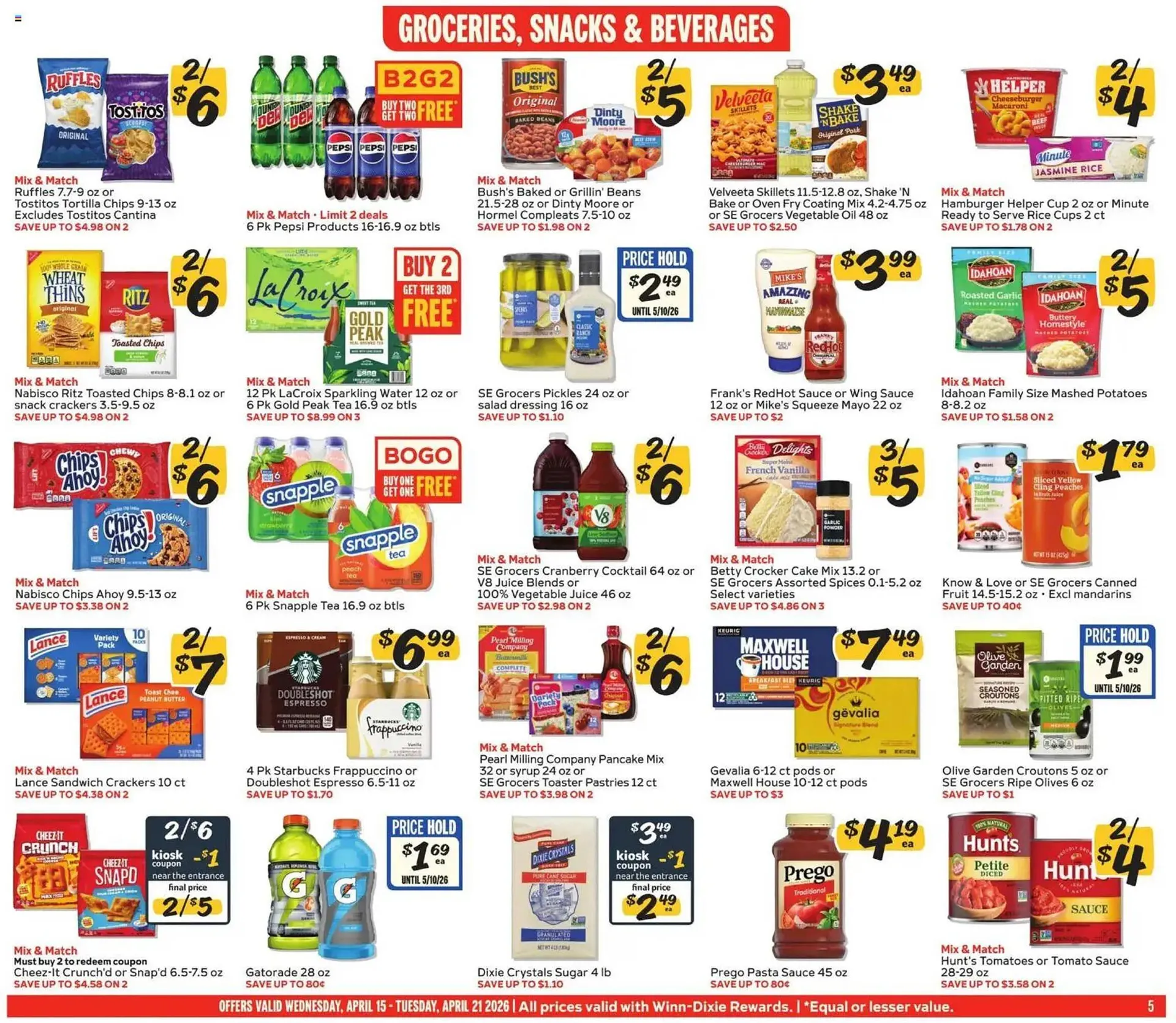 Weekly ad Winn Dixie weekly ad from April 15 to April 21 2026 - Page 5
