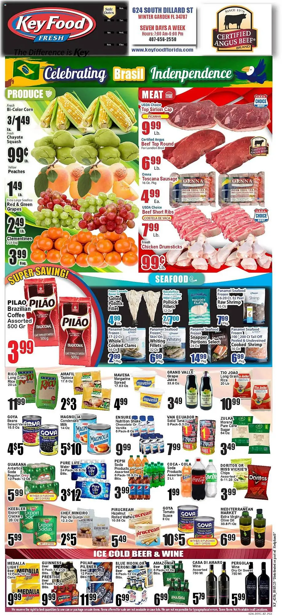 Weekly ad Key Food circular from September 5 to September 12 2025 - Page 1