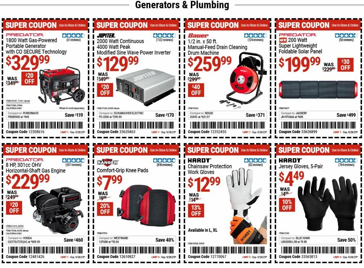 Weekly ad Harbor Freight from September 15 to September 24 2025 - Page 3