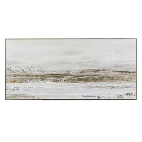 Framed Landscape Abstract Canvas Wall Art, 60x28