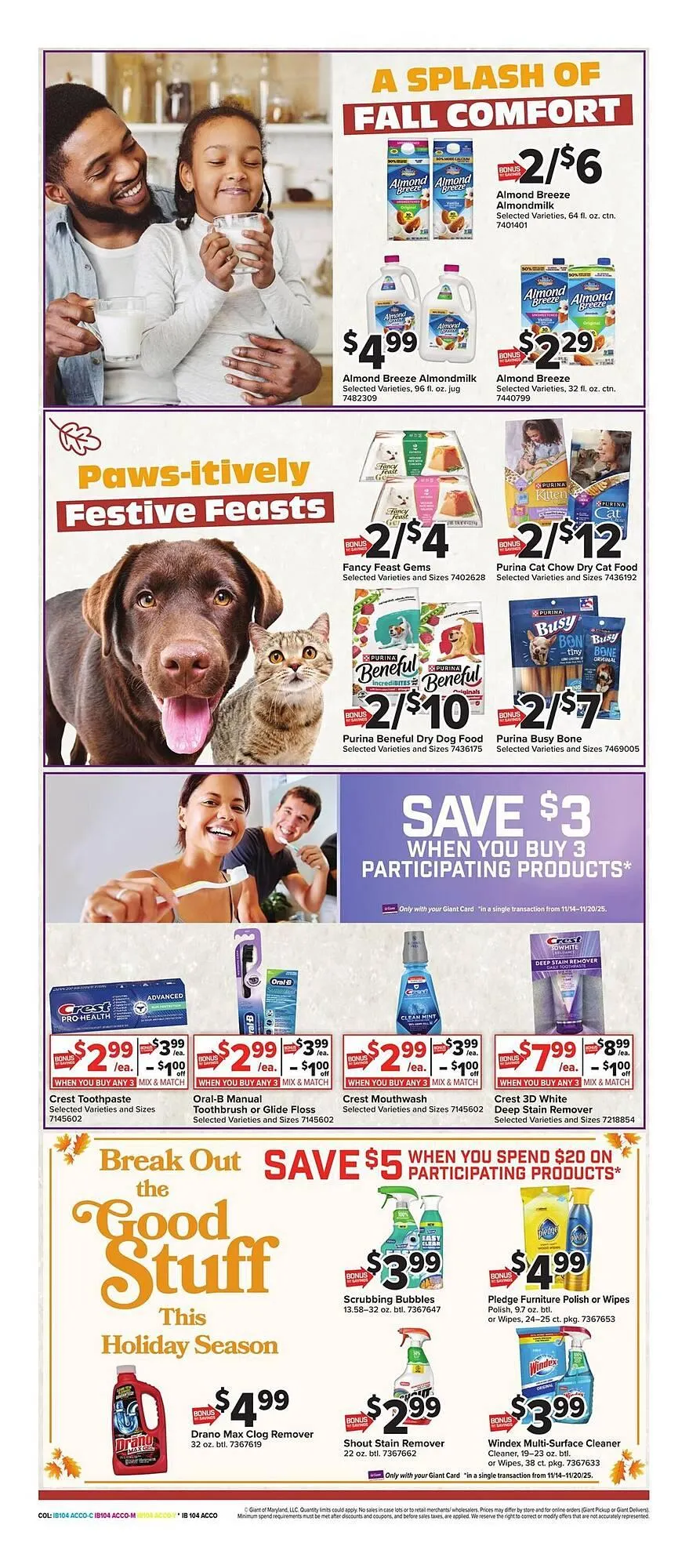Weekly ad Giant Food weekly ad from November 14 to November 20 2025 - Page 12