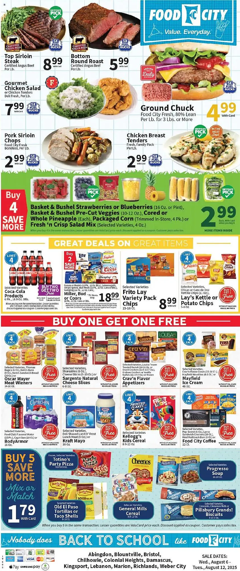 Weekly ad Food City Weekly Ad from August 6 to August 13 2025 - Page 3