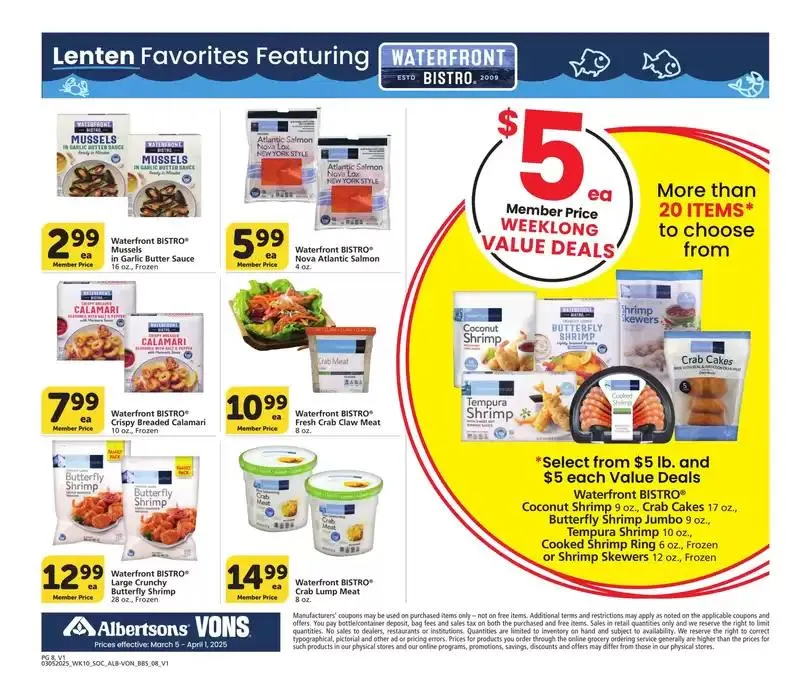 Weekly ad Albertsons - SoCal - BBS from March 5 to April 1 2025 - Page 8