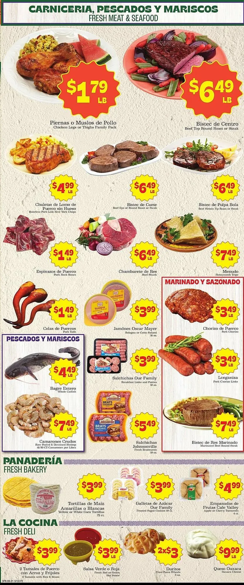 Weekly ad Supermercado Nuestra Familia weekly ad from September 21 to September 27 2025 - Page 2