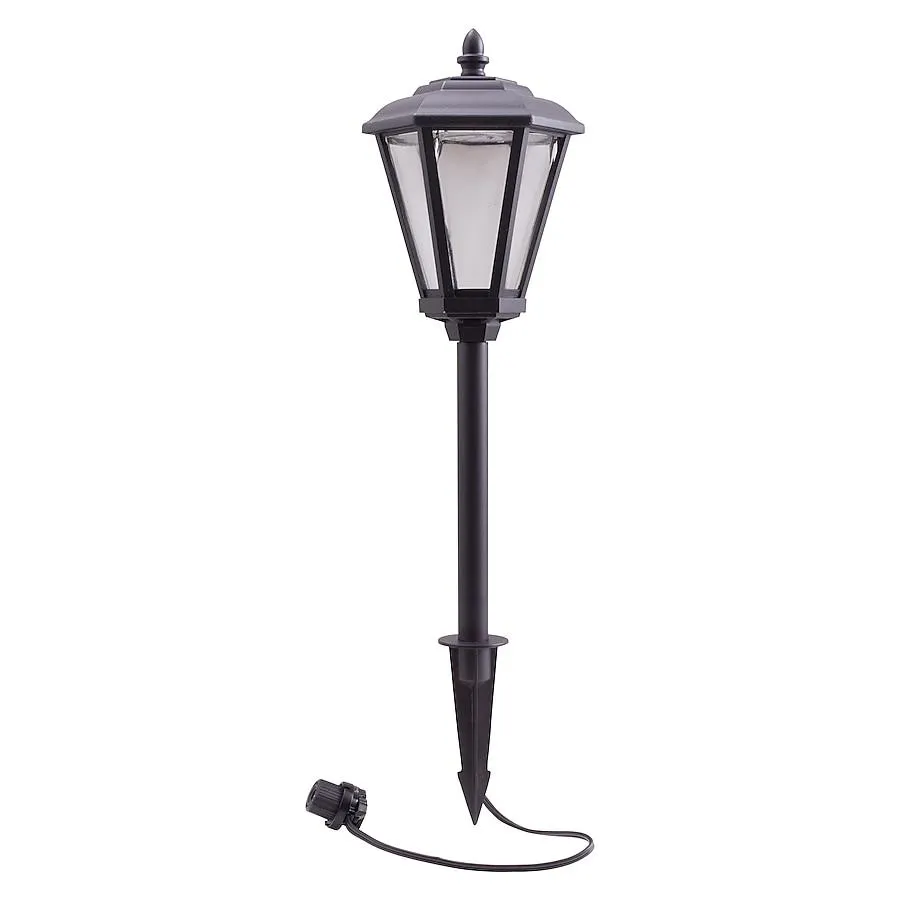 Harbor Breeze 86 -Lumens 2 -Watt Black Low voltage Plug-in LED Outdoor Path Light ( 3000-K )