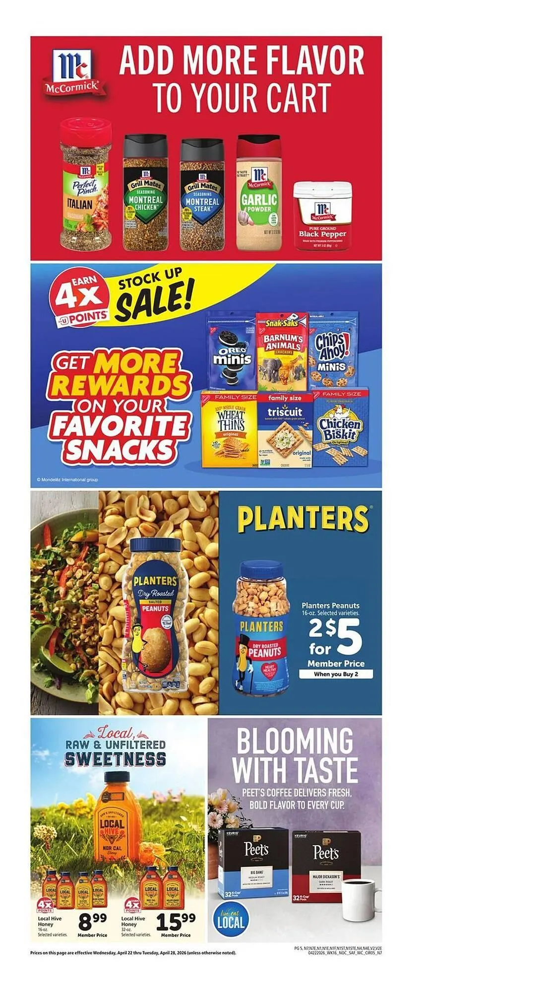 Weekly promotion Vons weekly ad spanning from April 22 to April 28 2026 - Page 5 for Catalogue 365