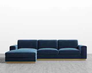 Noah Sectional - Brass