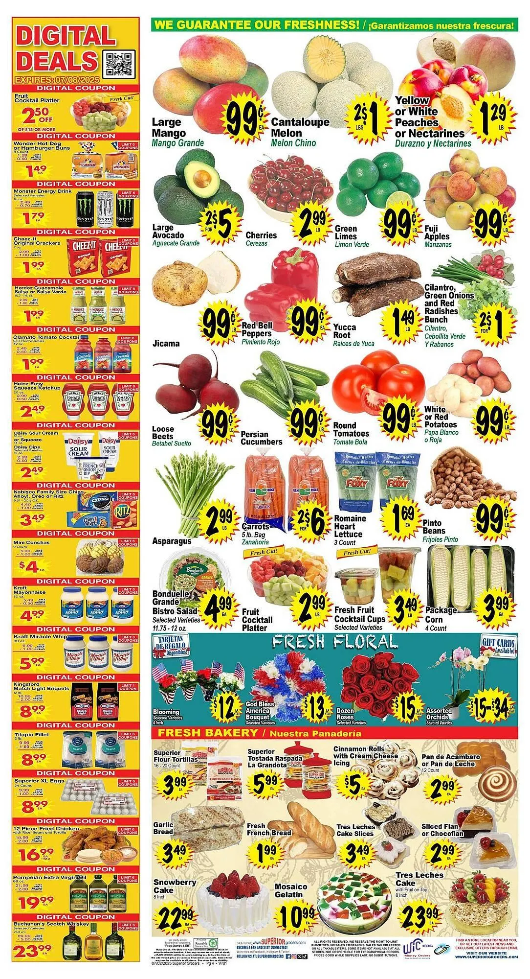Weekly ad Superior Grocers Weekly Ad from July 2 to July 8 2025 - Page 4