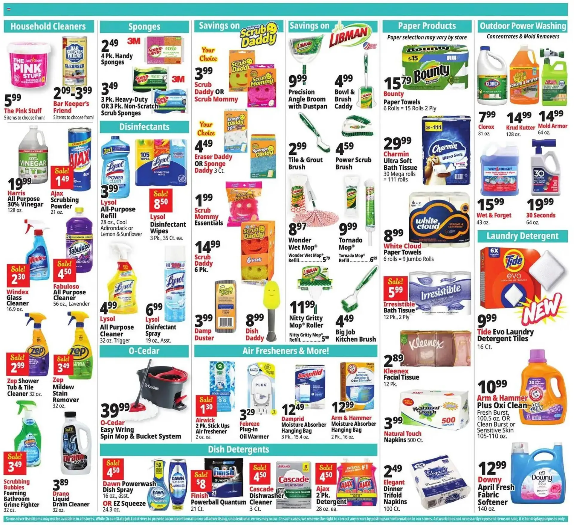 Weekly ad Ocean State Job Lot flyer from April 16 to April 23 2026 - Page 17