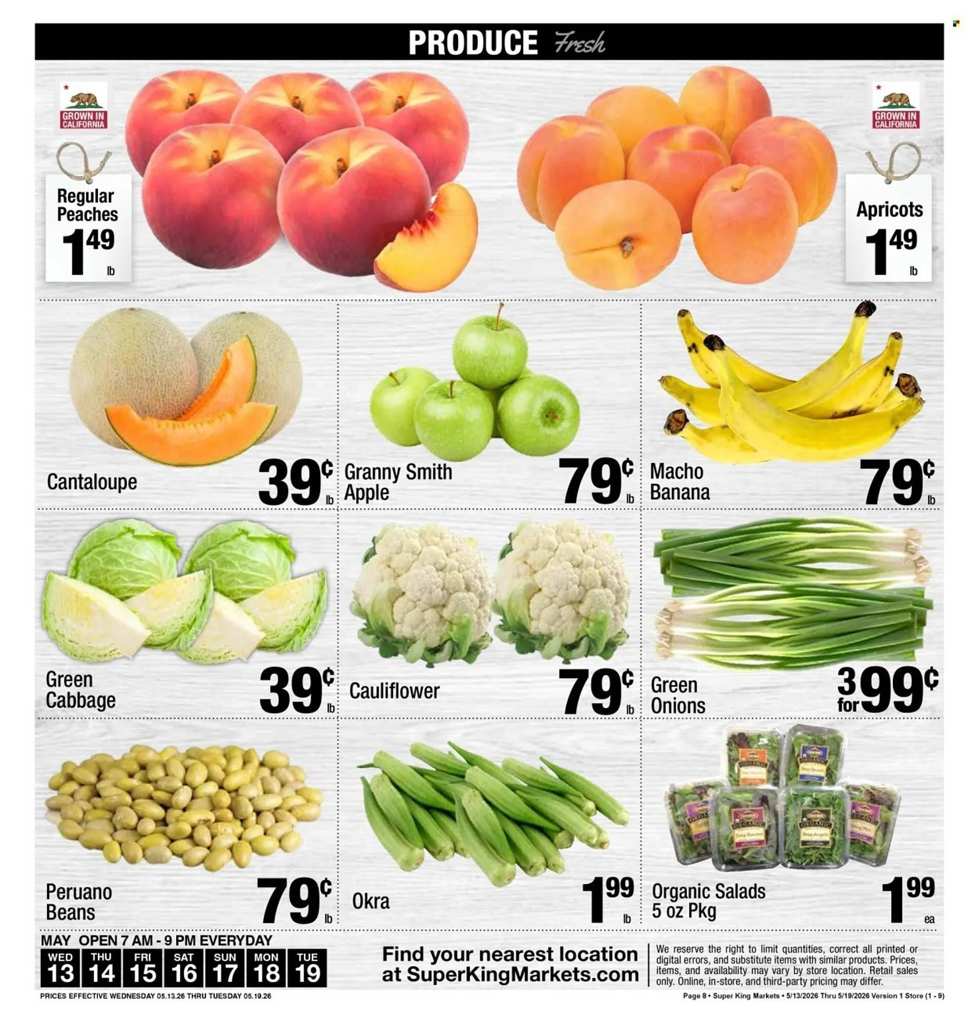 Weekly ad Super King Markets weekly ad from May 13 to May 19 2026 - Page 9