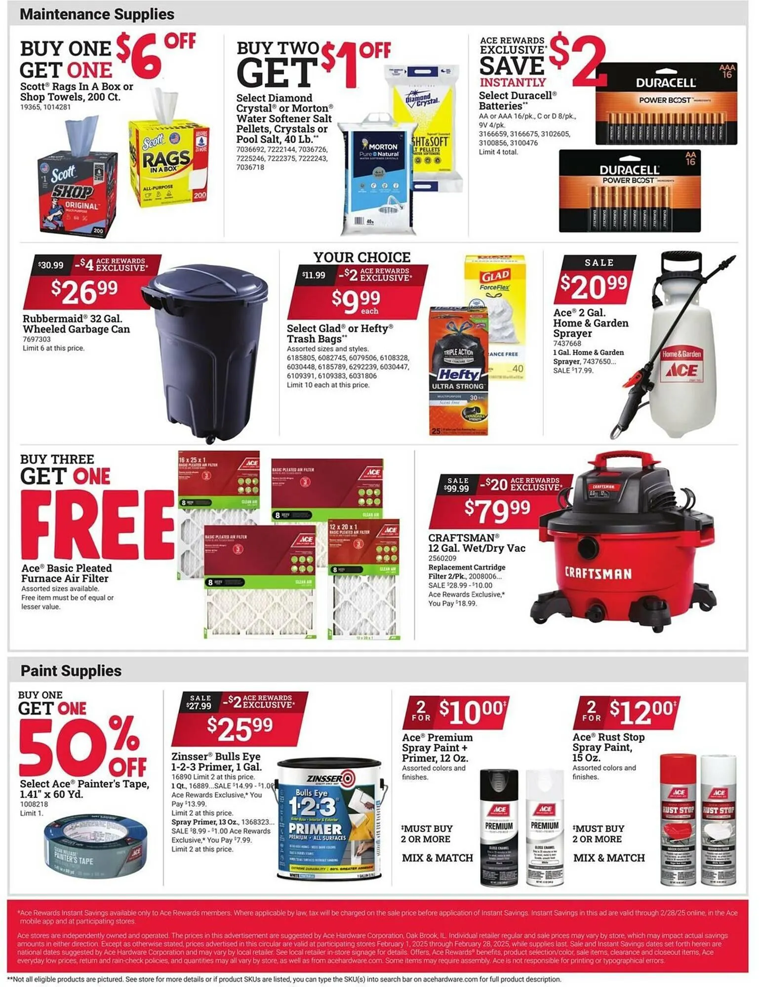 Weekly ad Ace Hardware Weekly Ad from February 1 to February 28 2025 - Page 2