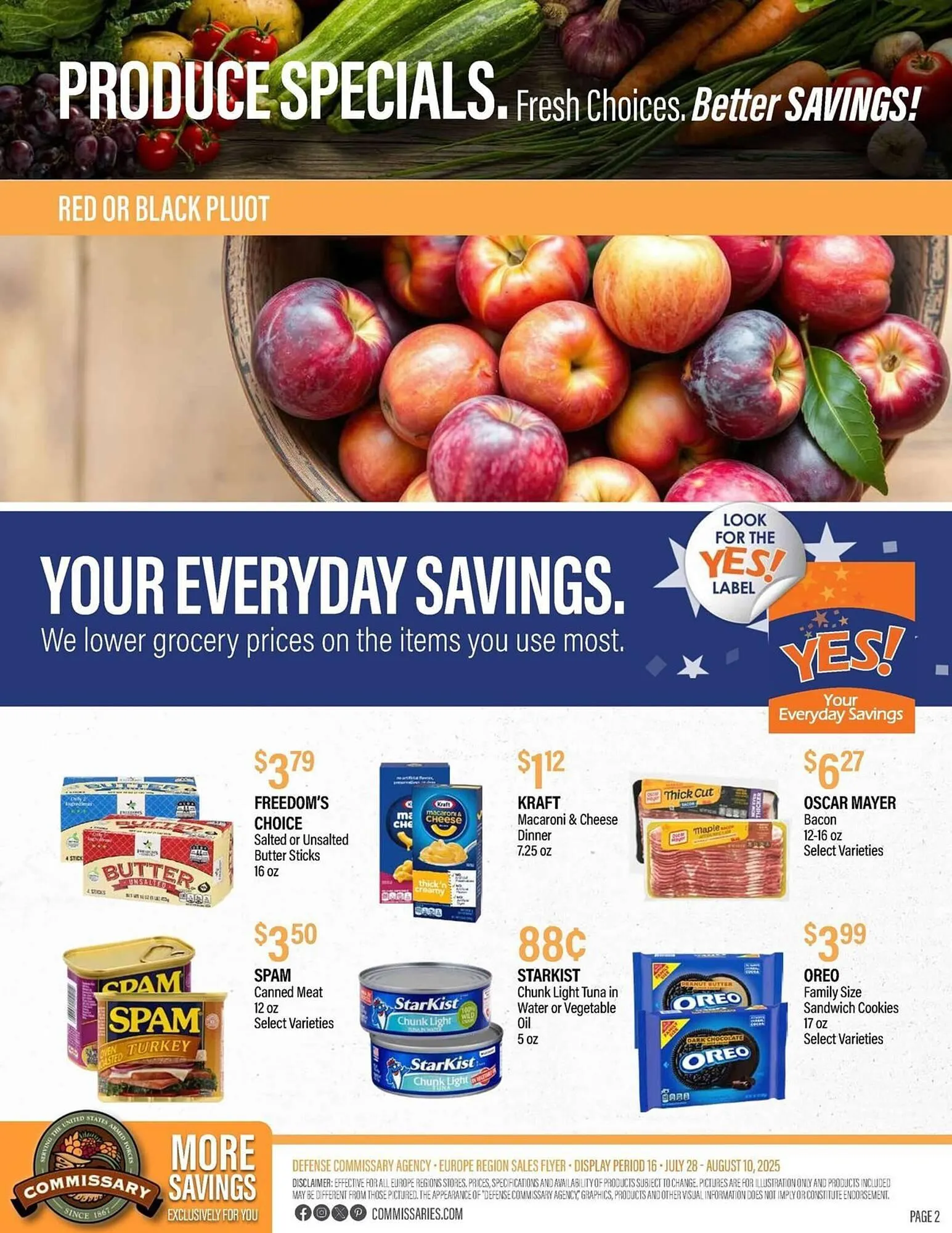Weekly ad Commissary Weekly Ad from July 28 to August 10 2025 - Page 2
