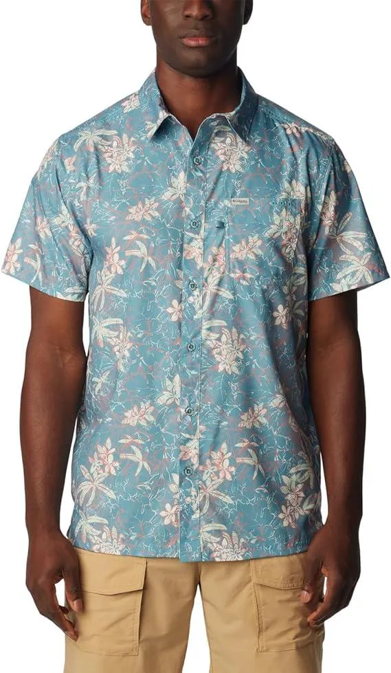 Columbia Men’s Super Slack Tide Camp Shirt Short Sleeve