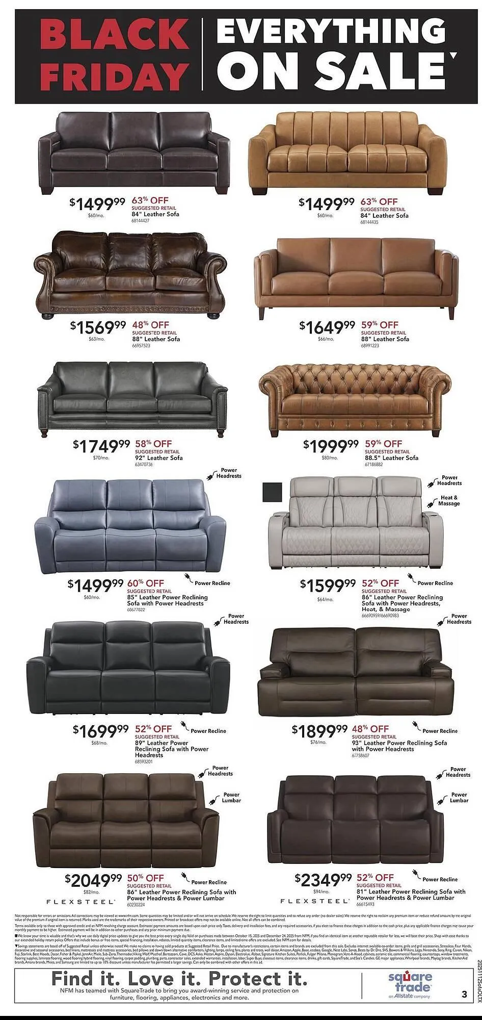 Weekly ad Nebraska Furniture Mart weekly ad from November 12 to December 2 2025 - Page 3
