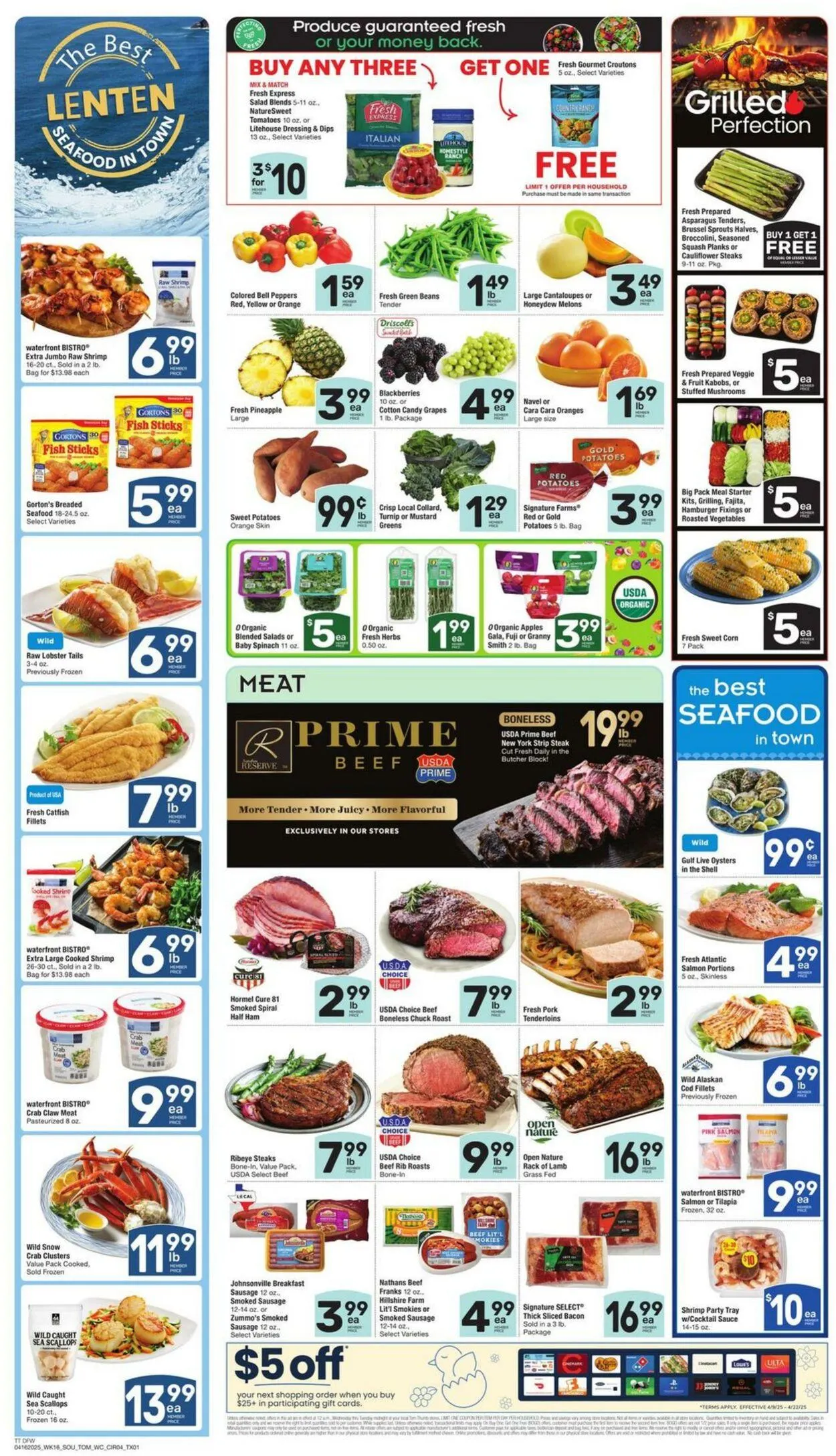 Weekly ad Tom Thumb from April 16 to April 22 2025 - Page 3