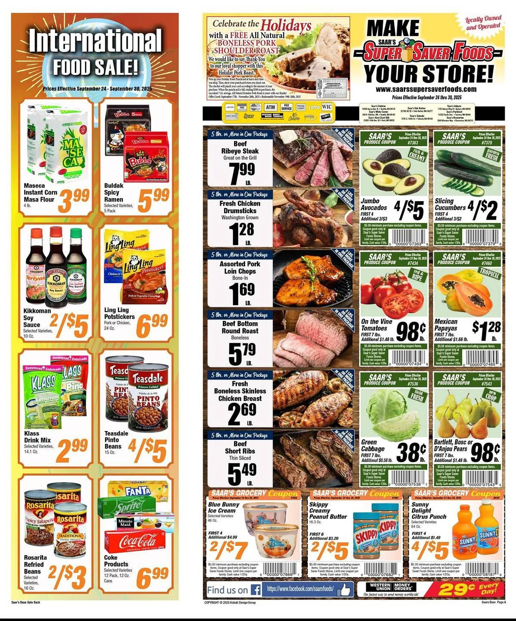 Weekly ad Super Saver weekly ad from September 24 to September 30 2025 - Page 1