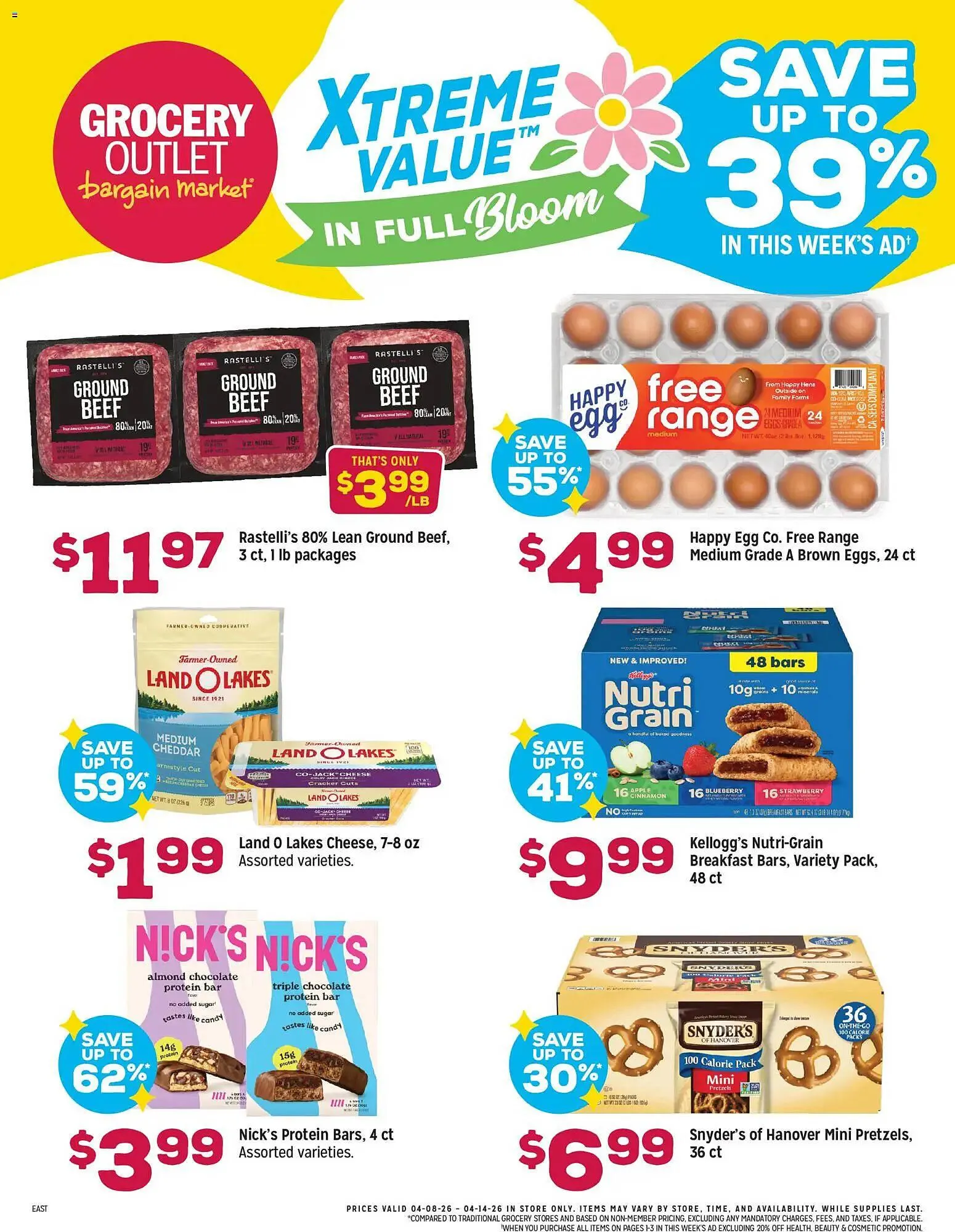 Weekly ad Grocery Outlet weekly ad from April 8 to April 14 2026 - Page 1