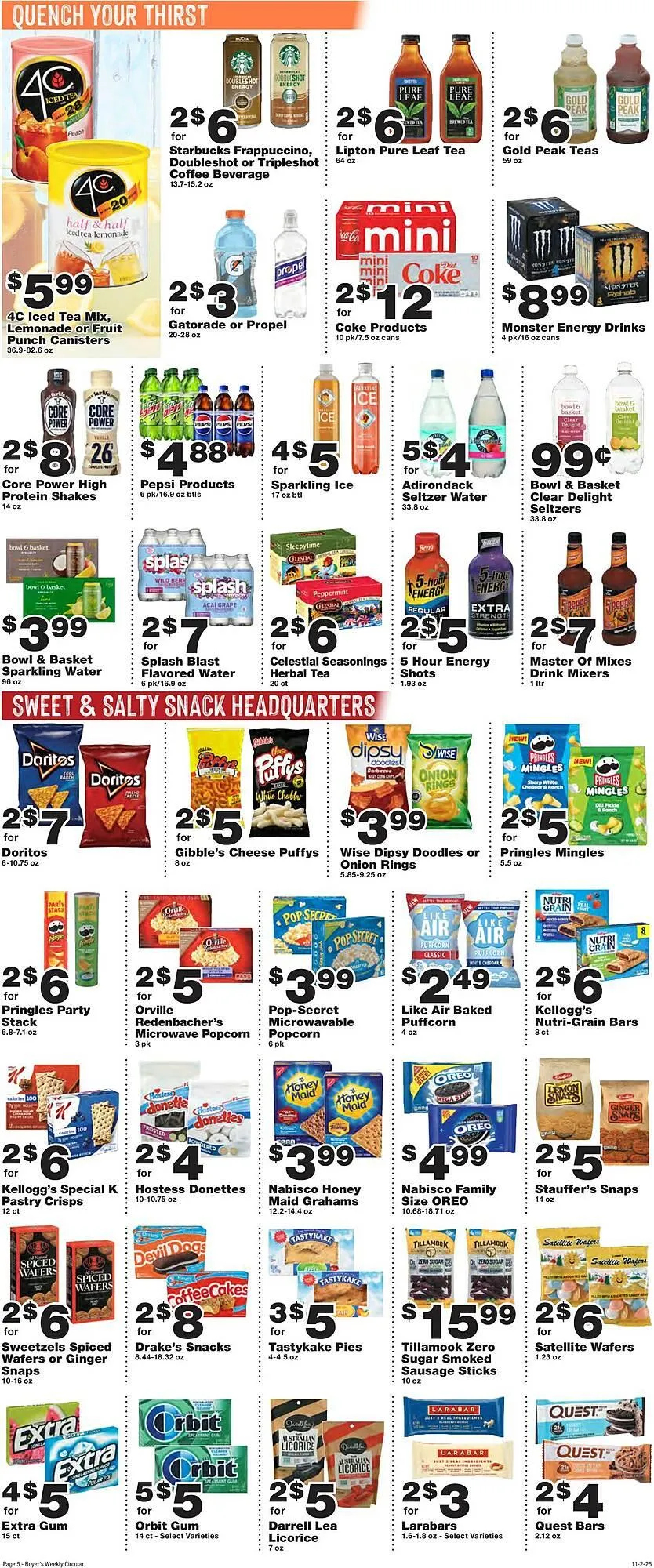 Weekly ad Boyer's Food Markets weekly ad from November 2 to November 8 2025 - Page 5