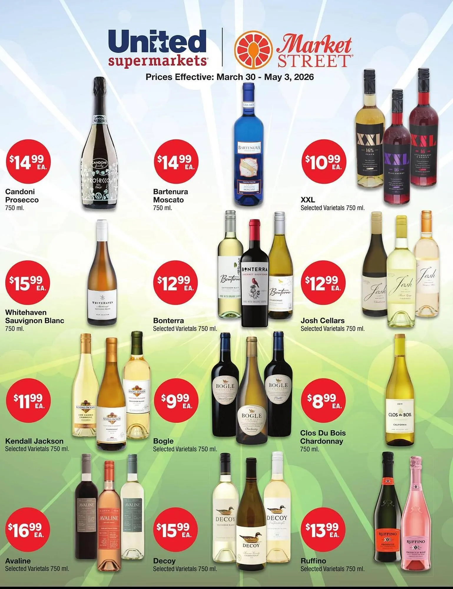 Weekly ad Market Street weekly ad from March 30 to May 3 2026 - Page 1