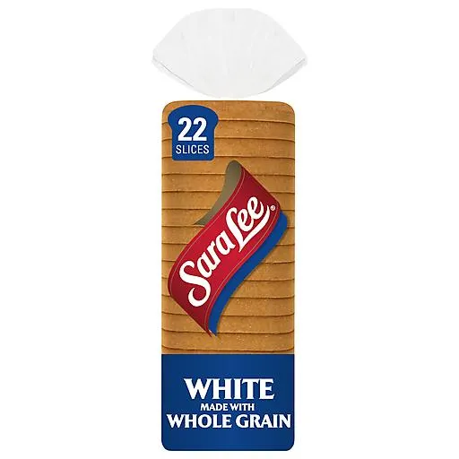 Sara Lee Bread, Whole Grain, White 20 oz
