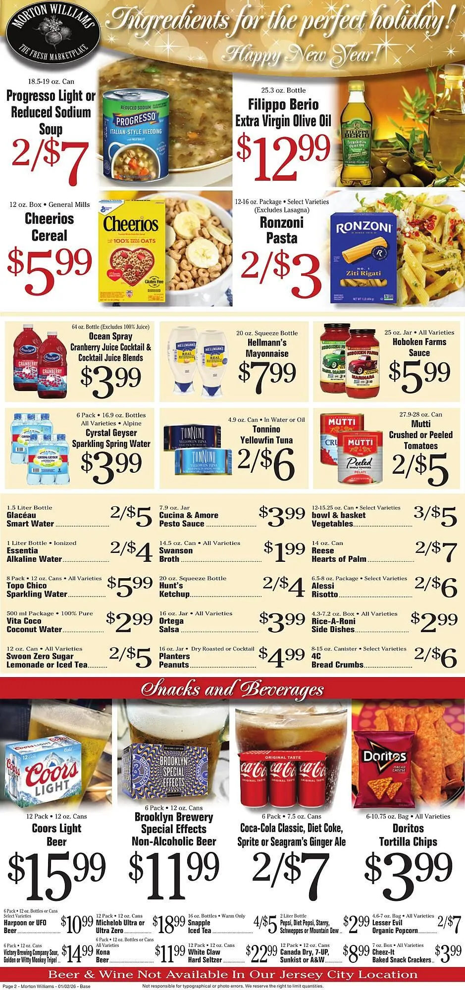 Weekly ad Morton Williams weekly ad from January 2 to January 8 2026 - Page 2